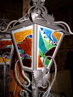 ковка и цветное стекло "фьюзинг","тиффани"