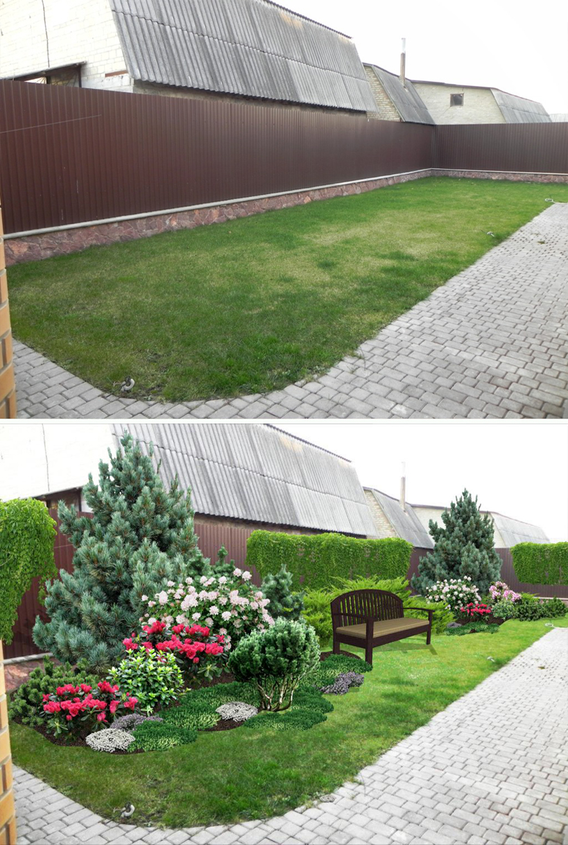 Визуализация "Место для уединения"