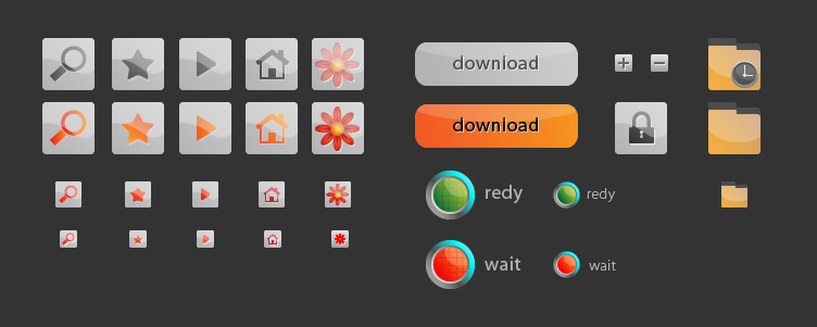 набор иконок