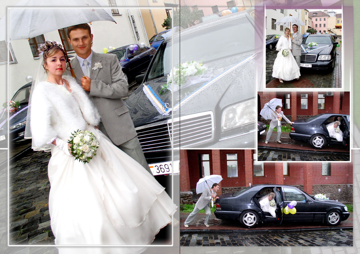 Свадебный фотоальбом.