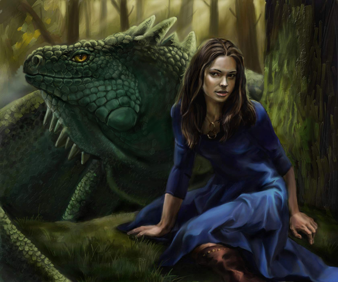 Про принцесс и драконов:)