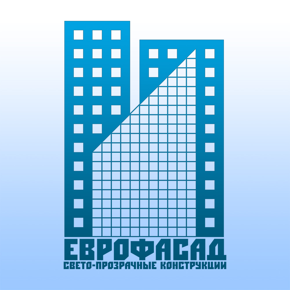 Логотип ЕВРОФАСАД. Вариант №1
