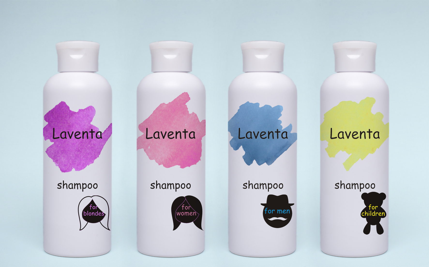 этикетки для шампуней