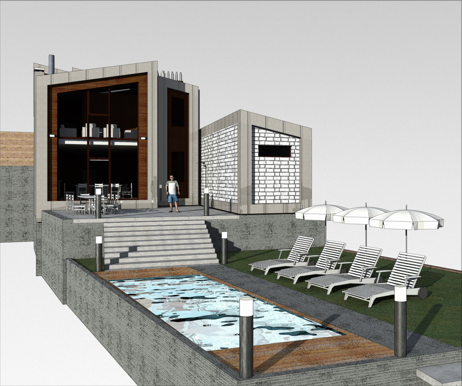 жилой частный дом