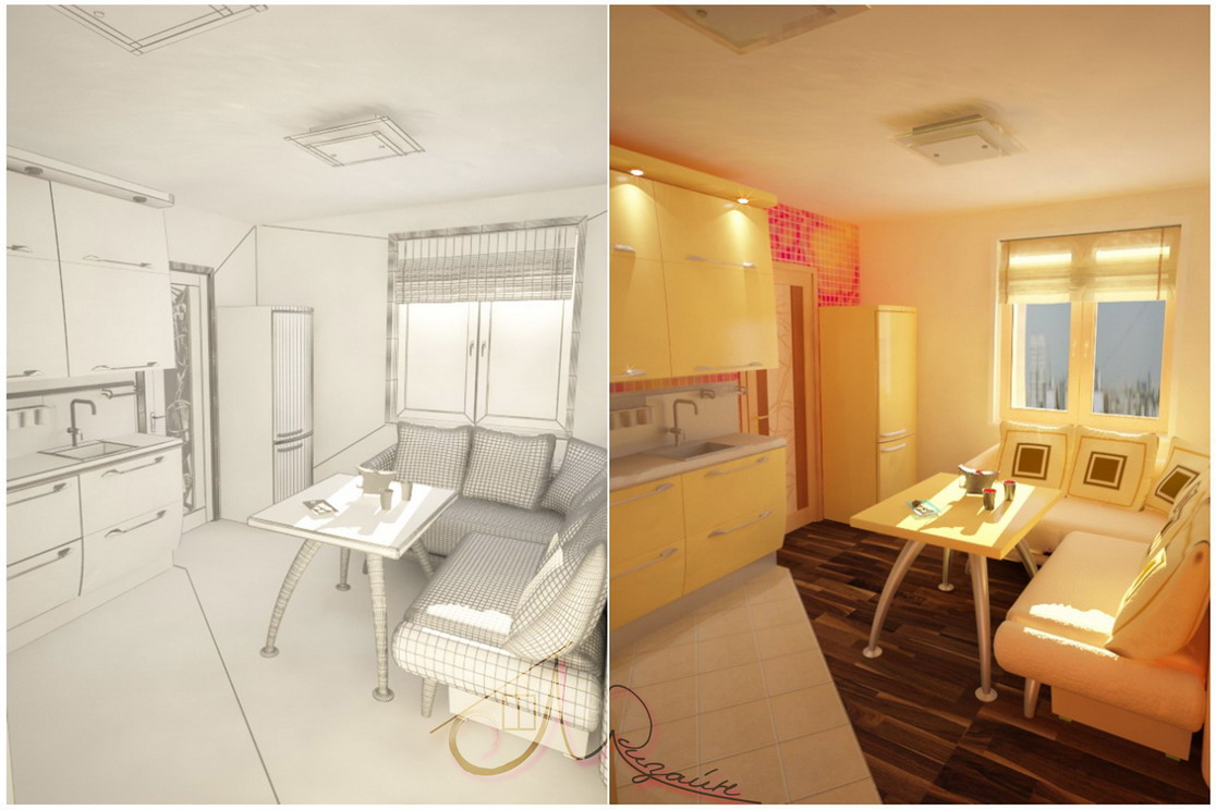 проект "жан" гостинная