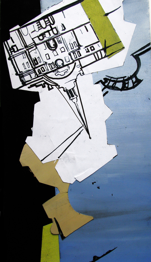 Эскиз для палантина