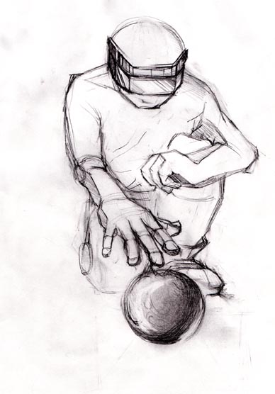 набросок "Удивление"