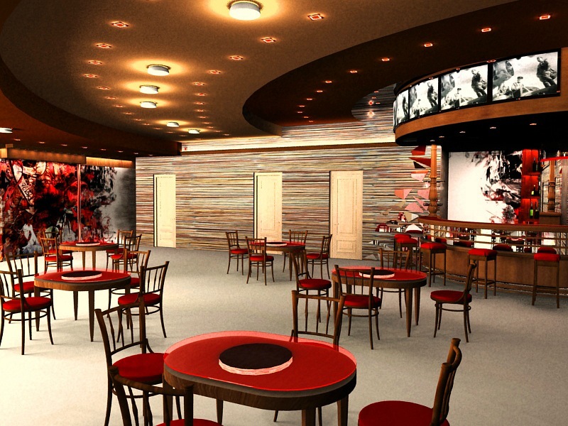 Дизайн проект кафе.1.