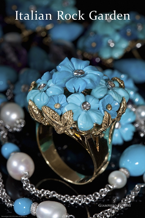 Ювелирный постер и рекламный модуль