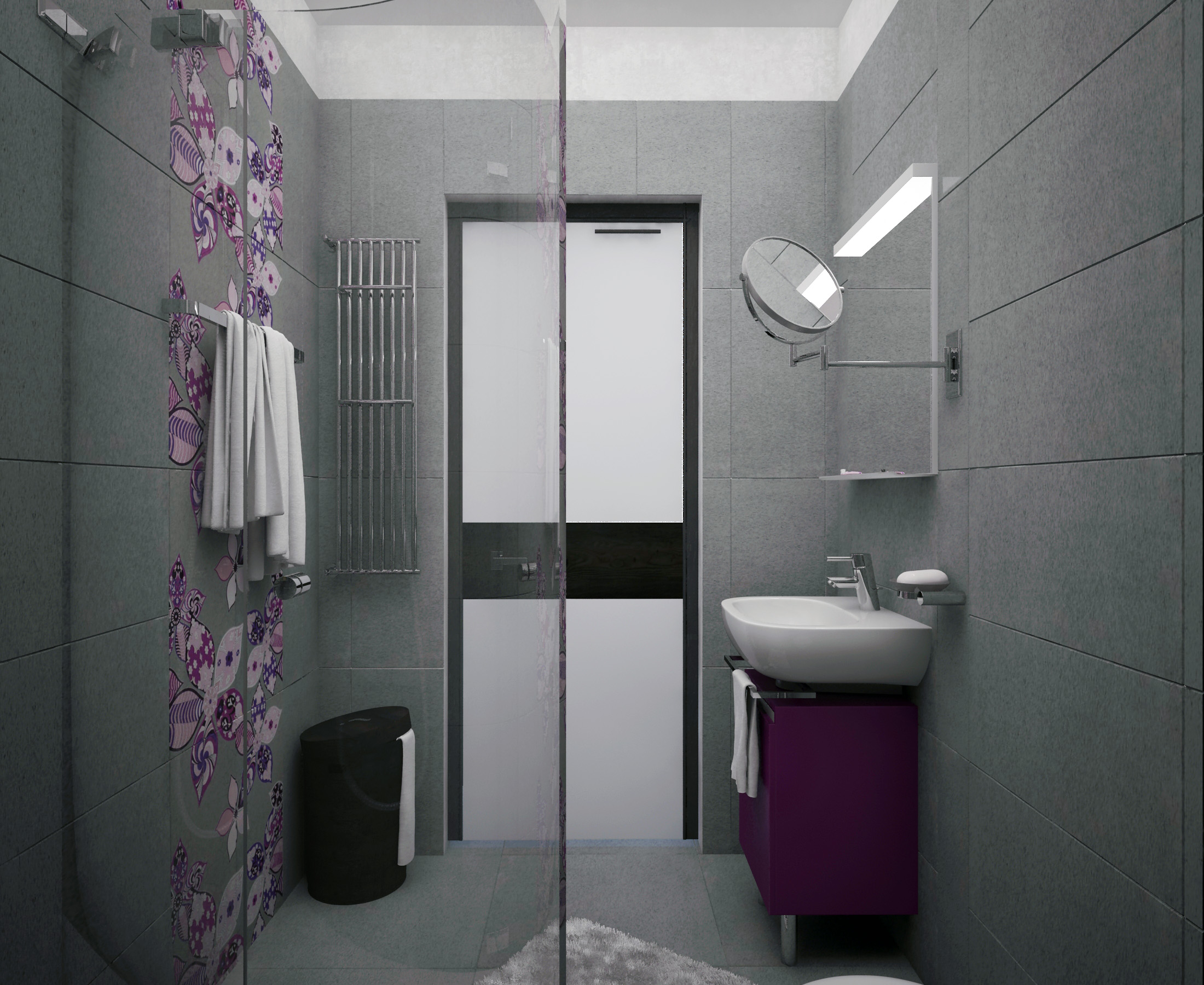 цветочная ванная