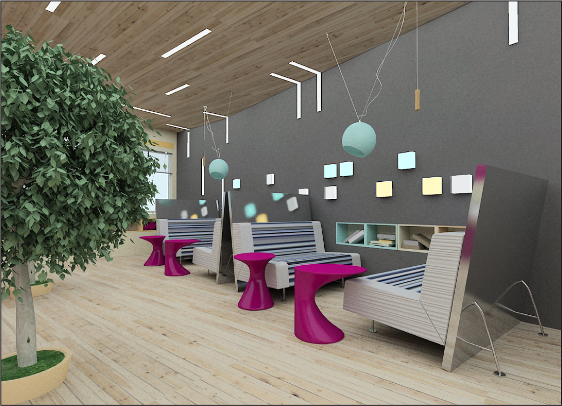 Офисное пространство. Кафе