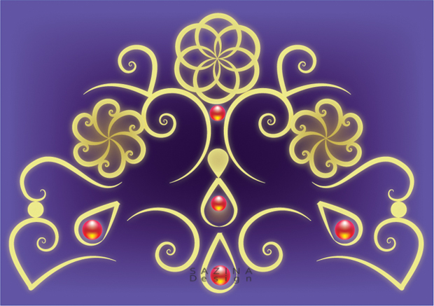 Узор в восточном стиле