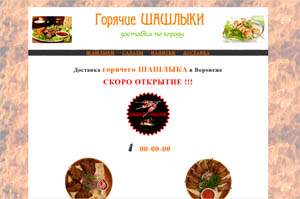 Доставка горячего шашлыка в Воронеже