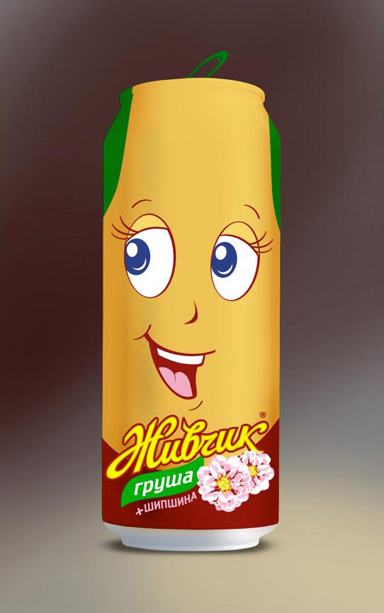 Дизайн упаковки для ТМ "Живчик" (Оболонь)