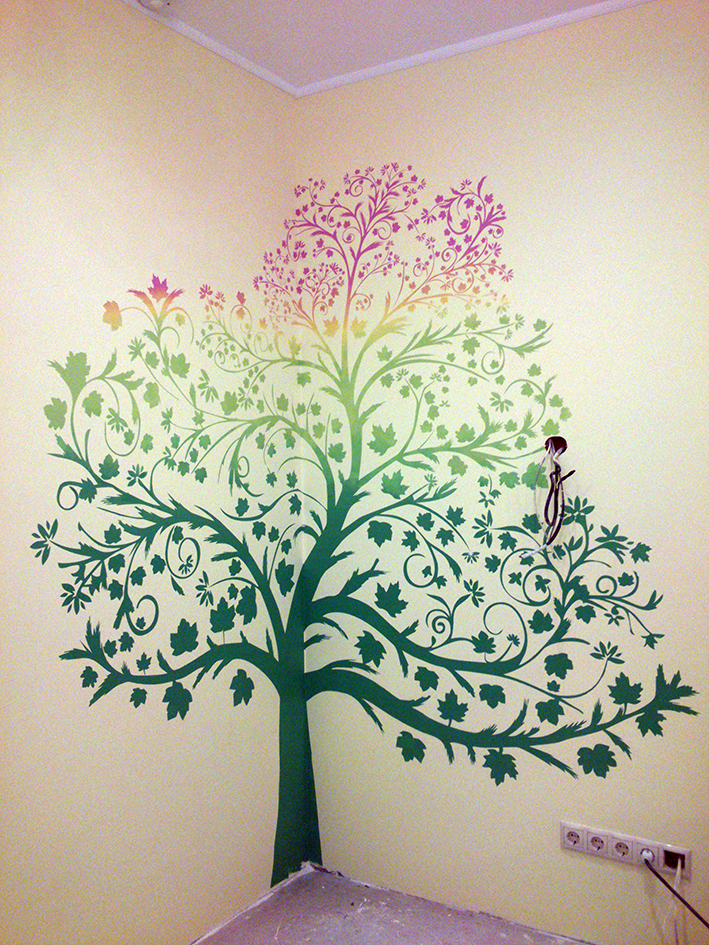 Трафарет "Дерево"