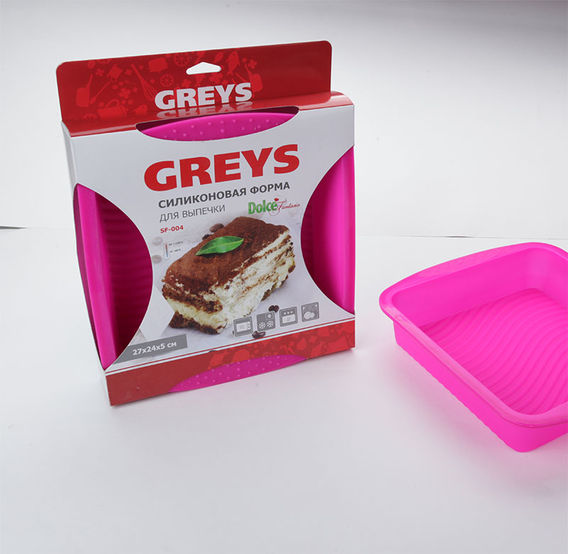 Упаковка для силиконовых форм для выпечки GREYS