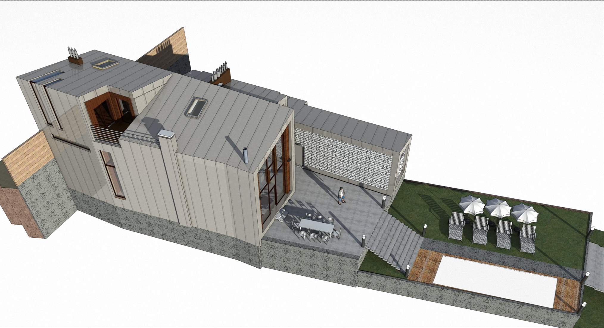 жилой частный дом