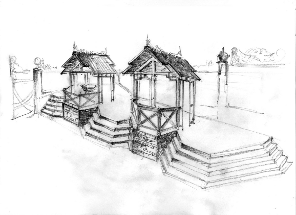 ландшафт эскиз