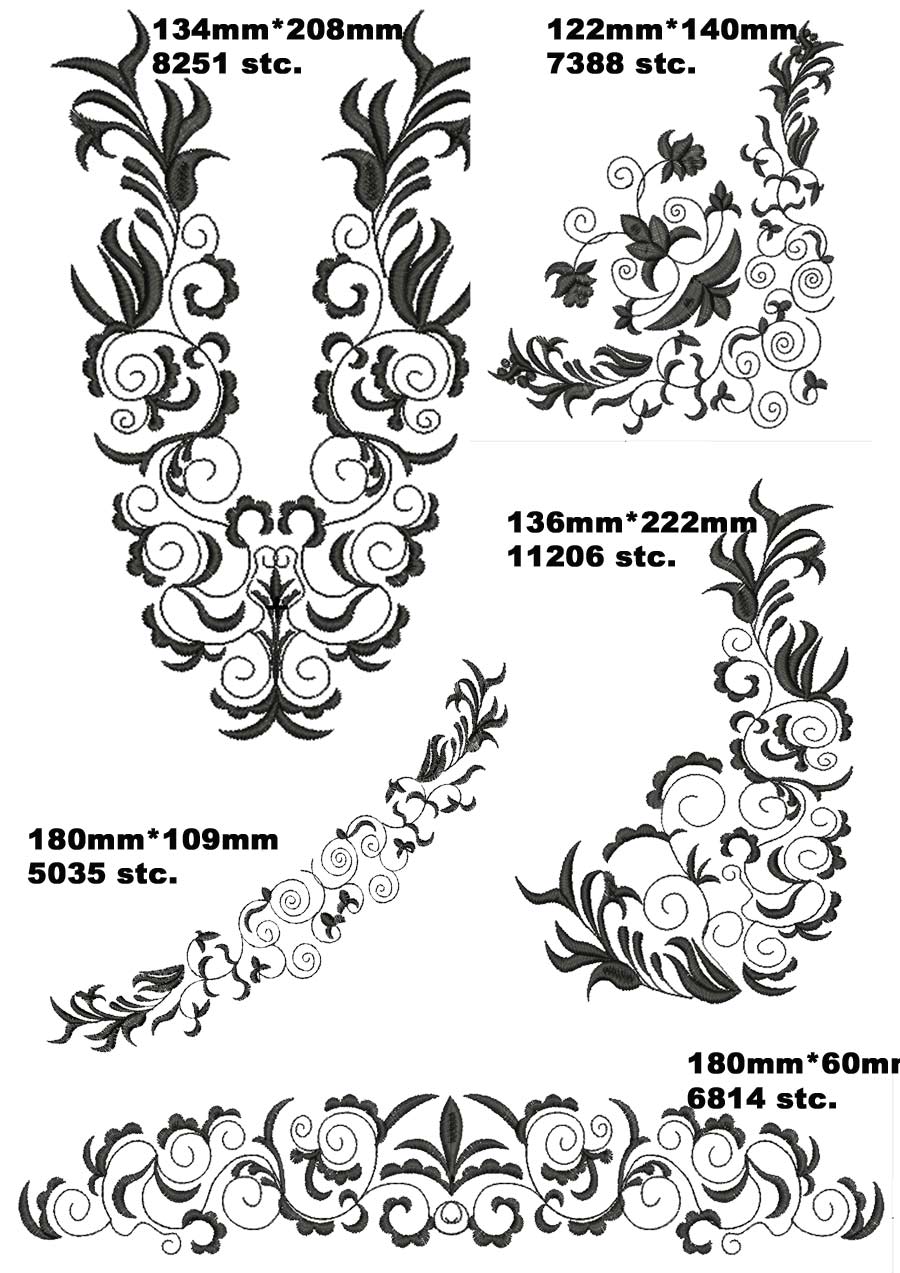 Дизайн для машинной вышивки