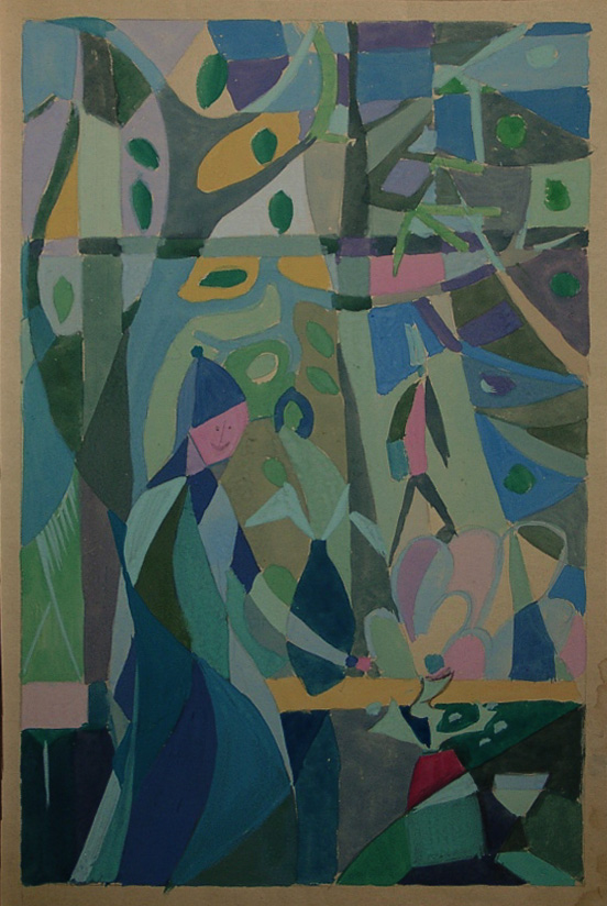 человек на балконе