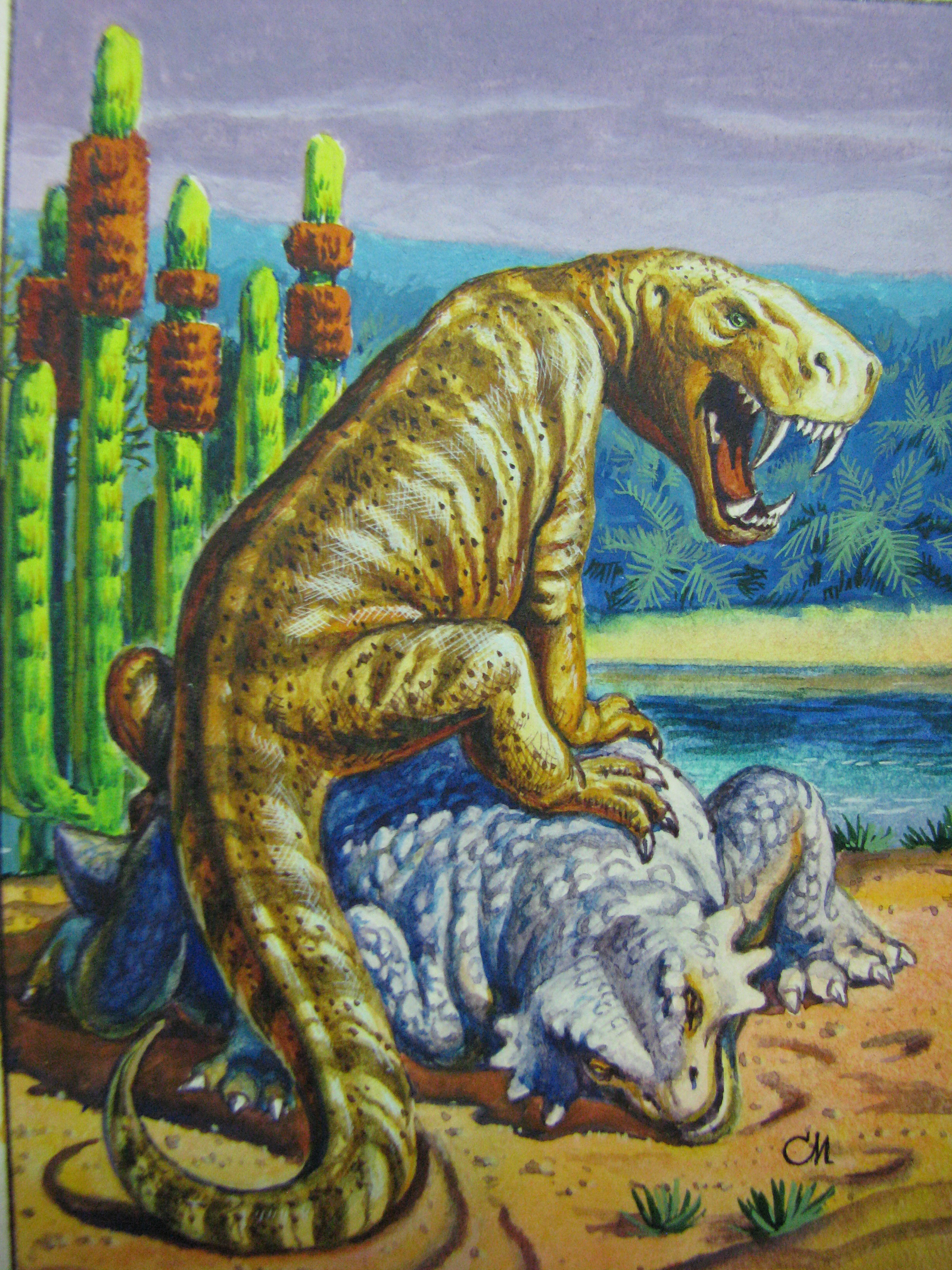 Из цикла "Доисторические животные"