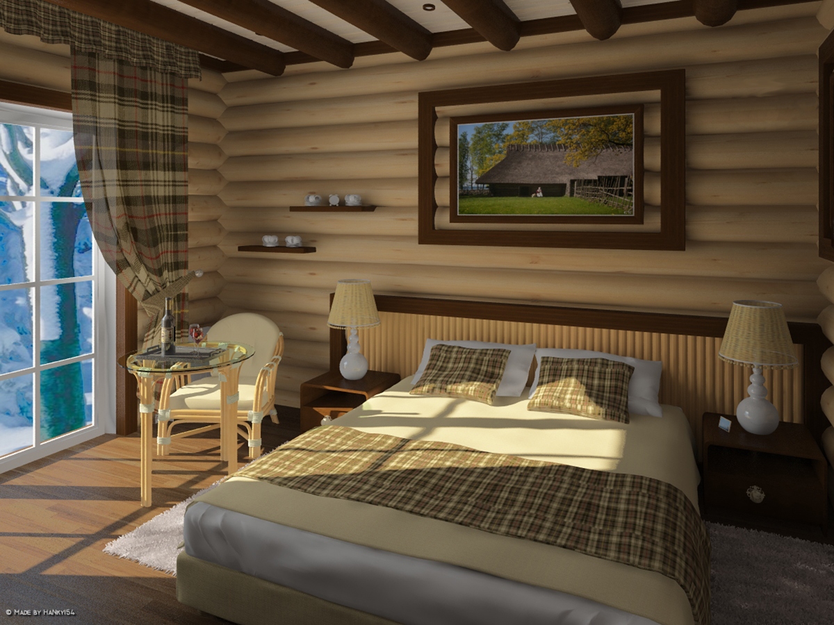 Визуализация базы отдыха