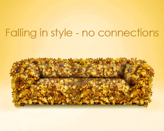 диван осень