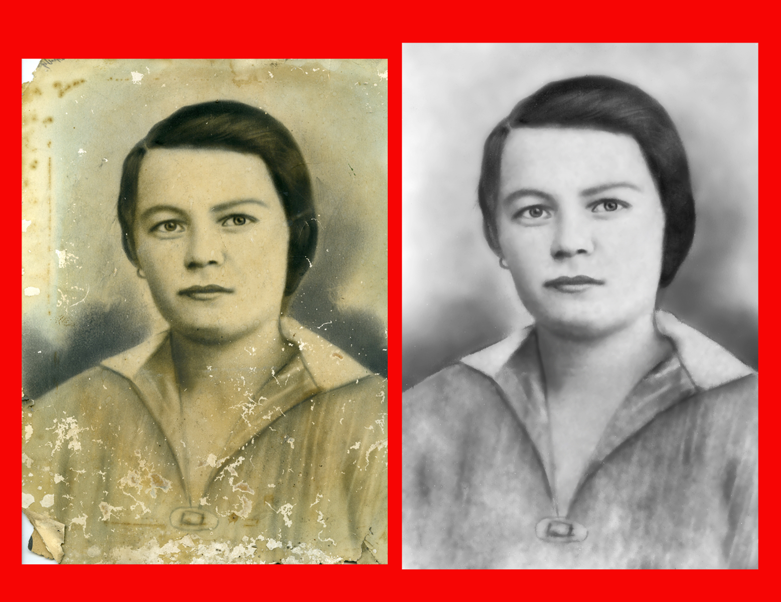 Реставрация портрета