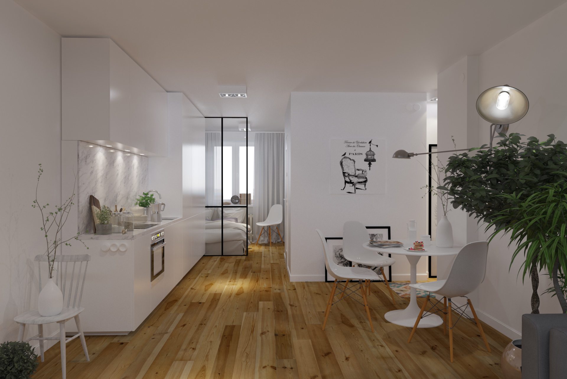 Квартира в скандинавском стиле