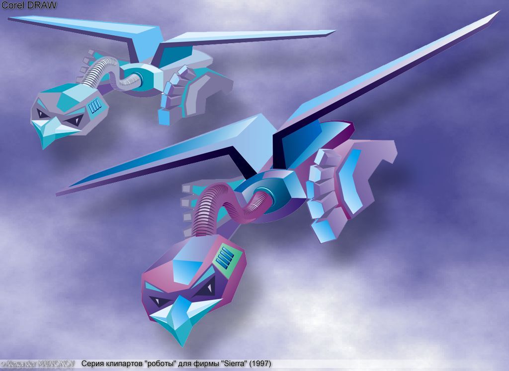 клипарт роботы