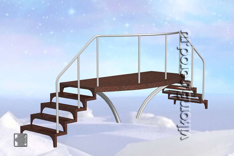 Макет лестницы