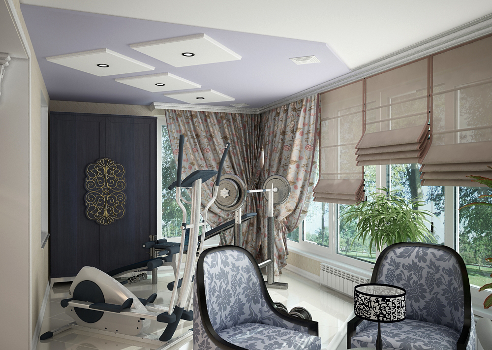 Кухня-студия+расширеный балкон 05