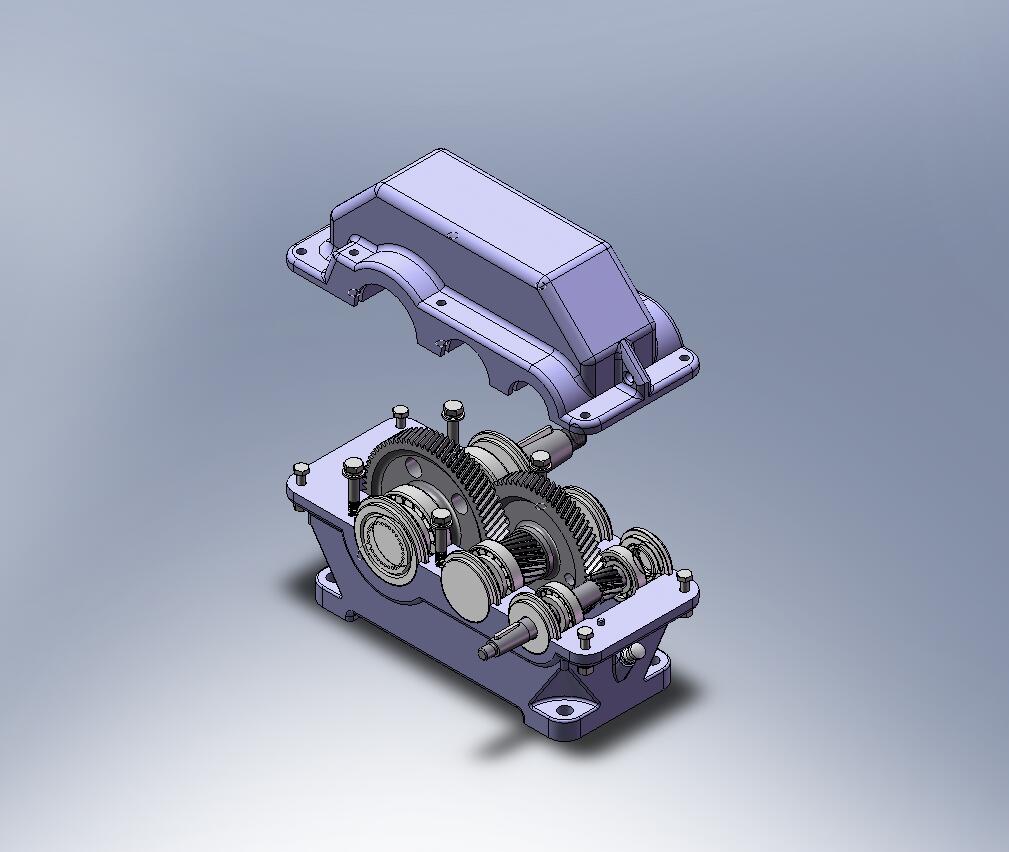 Модель редуктора Ц2У - 100; i = 20