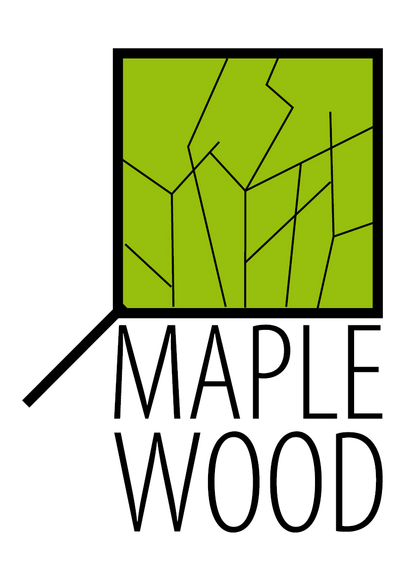 вариант логотипа для фирмы ландшафтного дизайна "MapleWood"