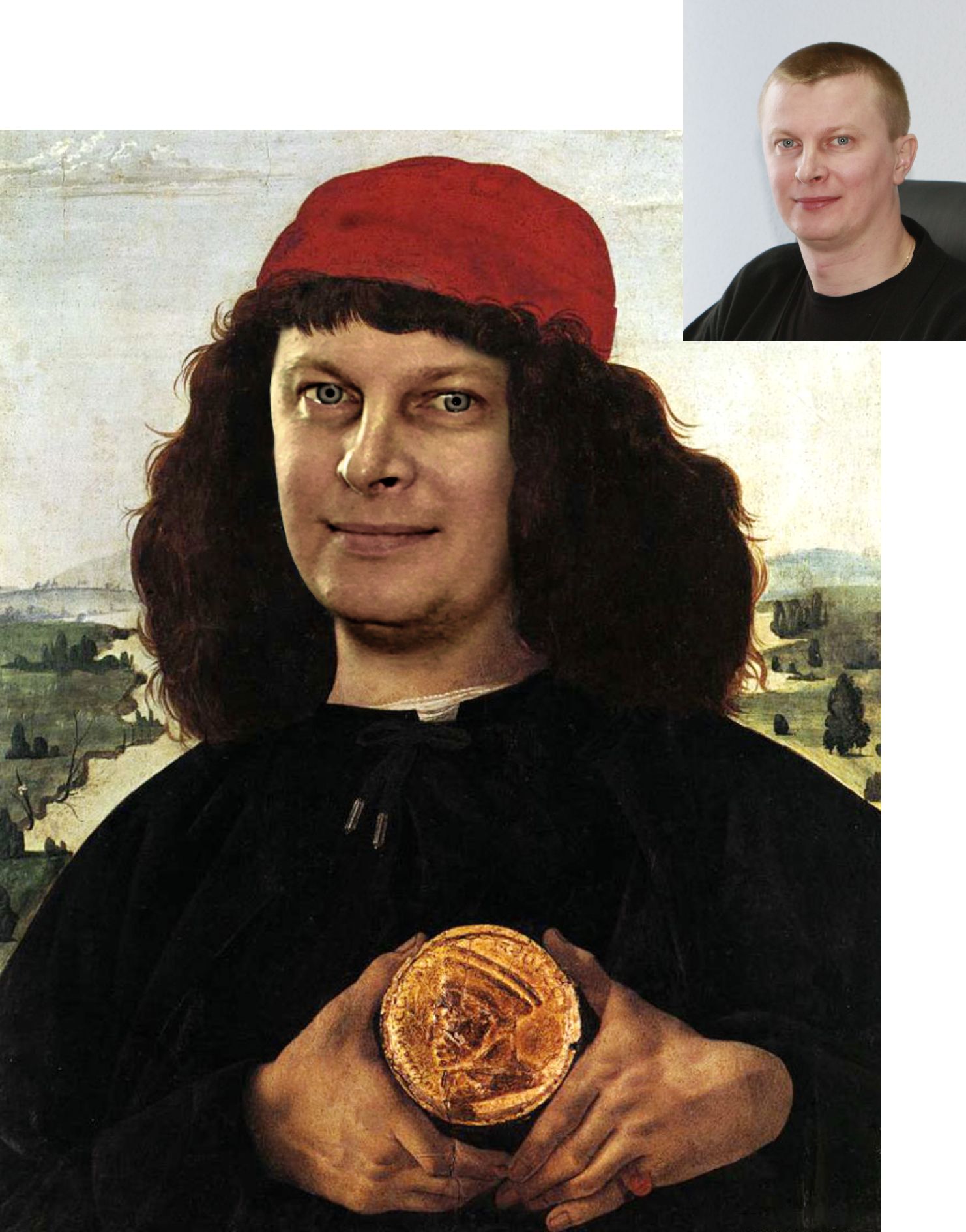 Портрет в картине