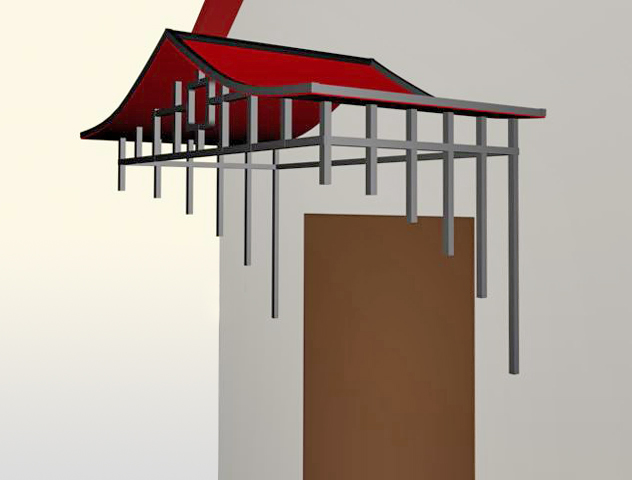 Козырёк для китайского ресторана