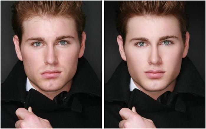 Ретушь лица