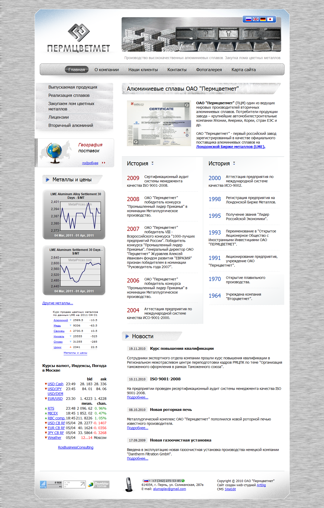 ОАО "Пермцветмет"