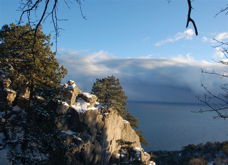 Ялта. Зима