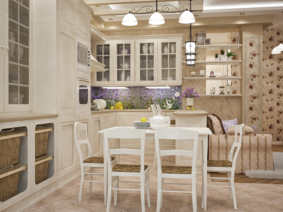 Гостиная-кухня 2