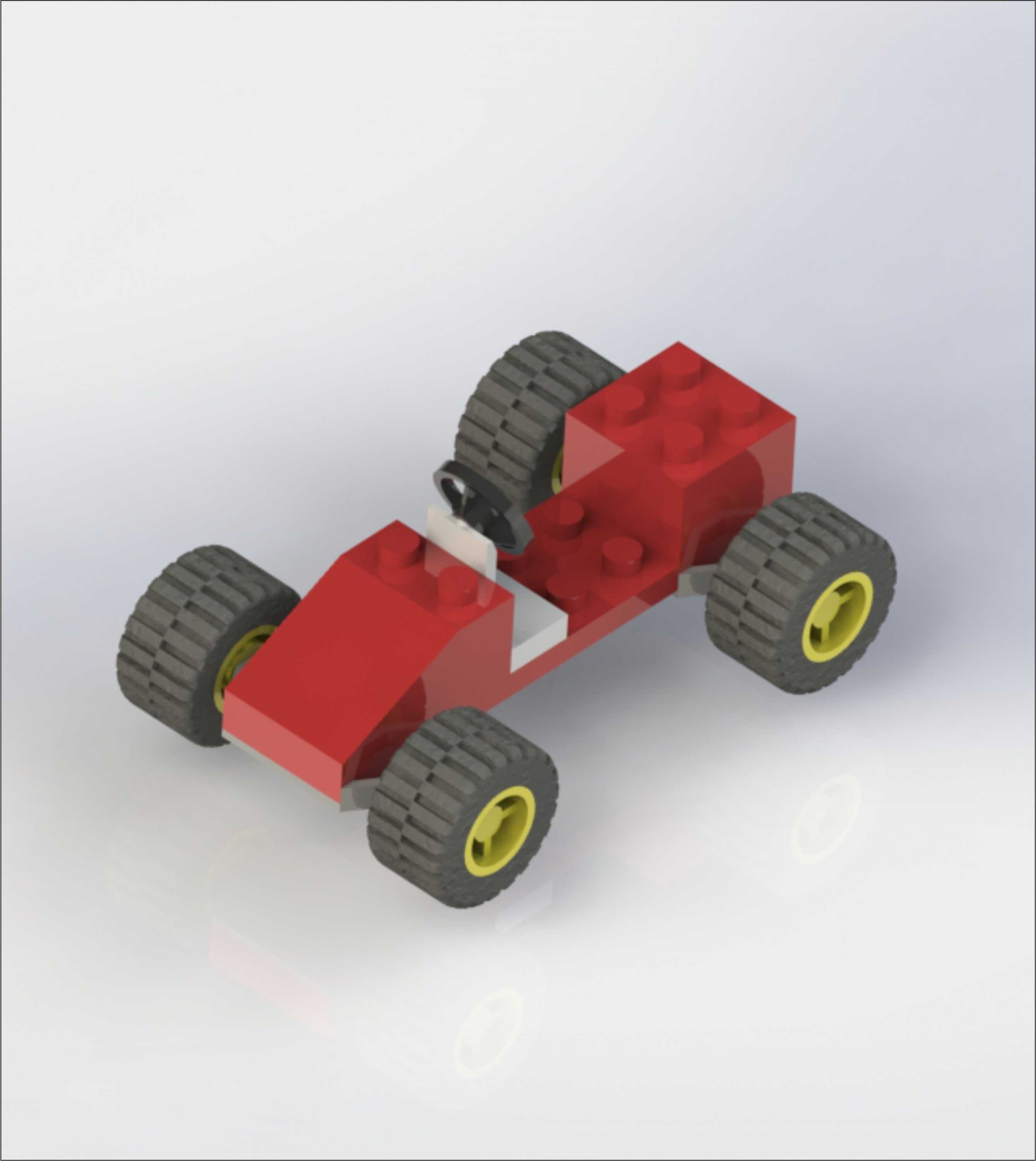 Простая работа по созданию модели и последующему рендерингу