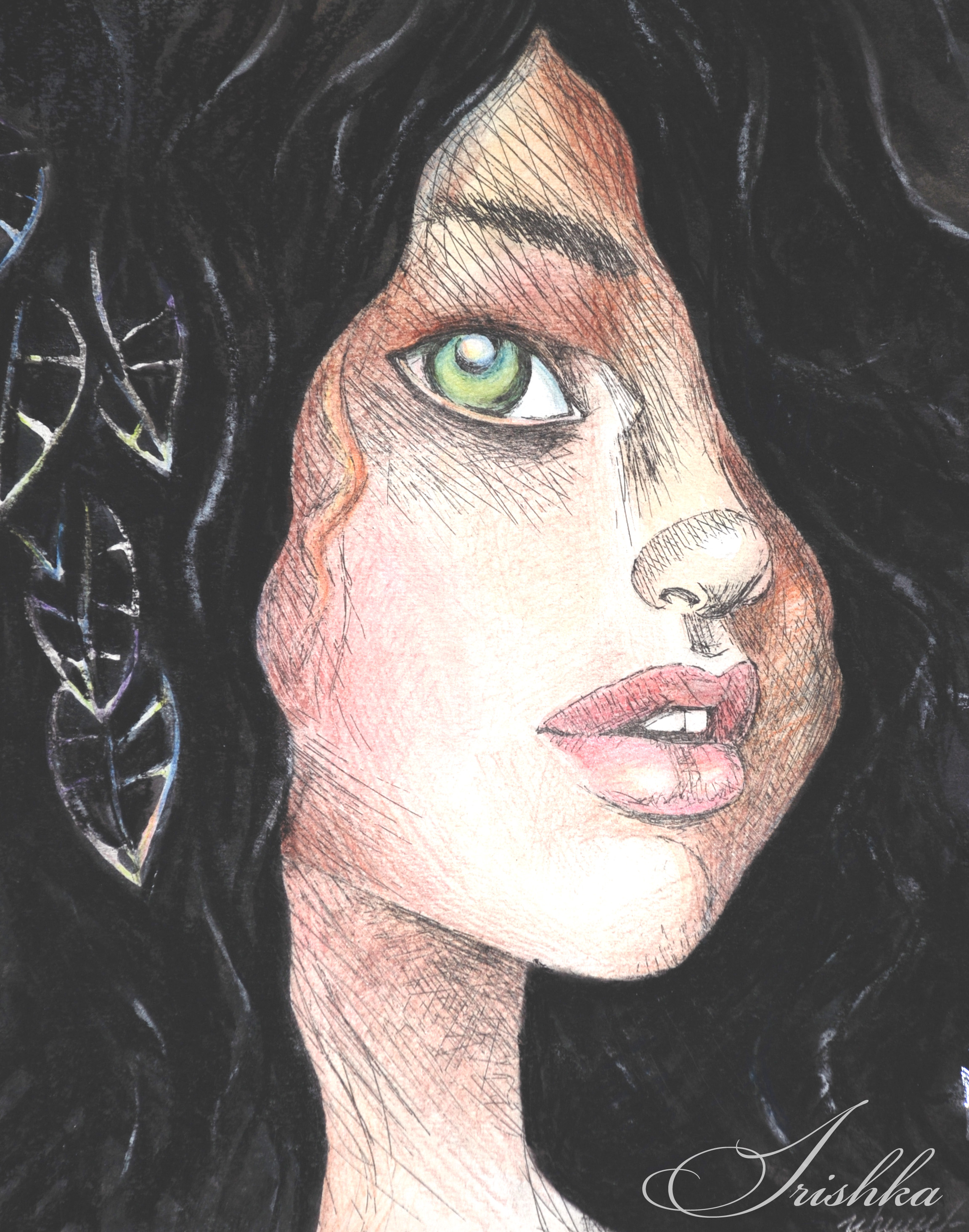 Декоративный портрет