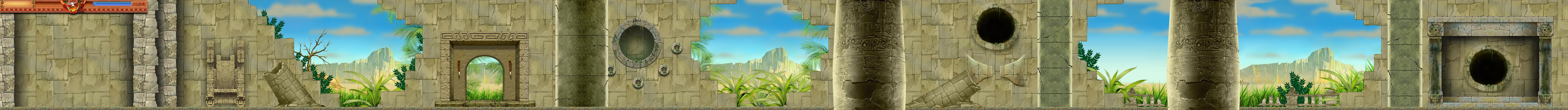 замок (светлый камень)