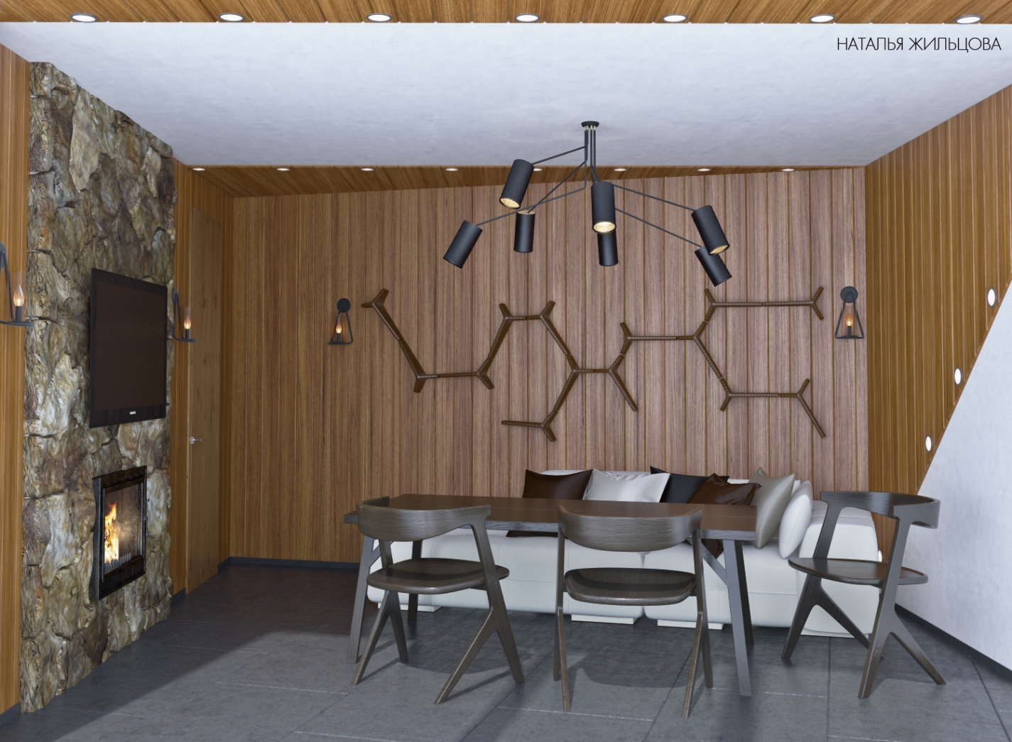 Комната отдыха в бане