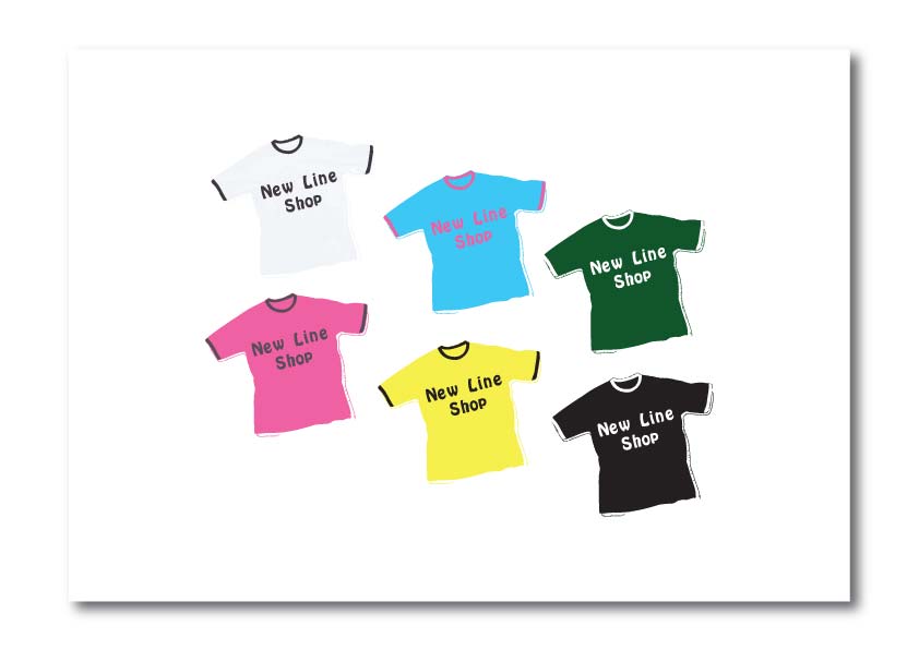 Интернет-магазин одежды "New Line Shop" (T-Shirt)