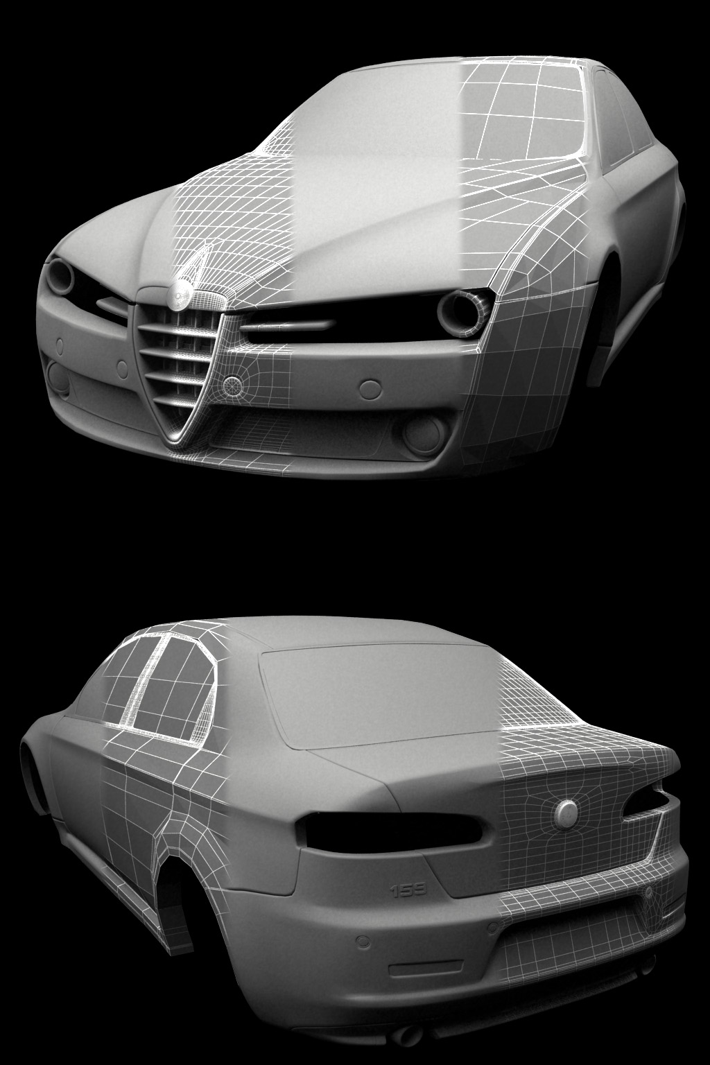 Модель кузова автомобиля.