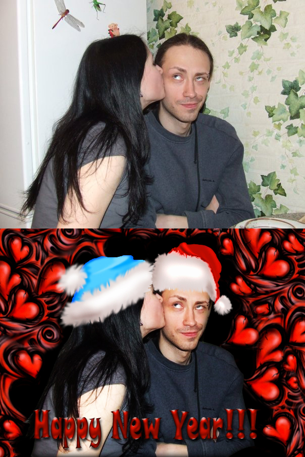 Открытка из фото