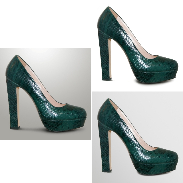 Обтравка туфелек