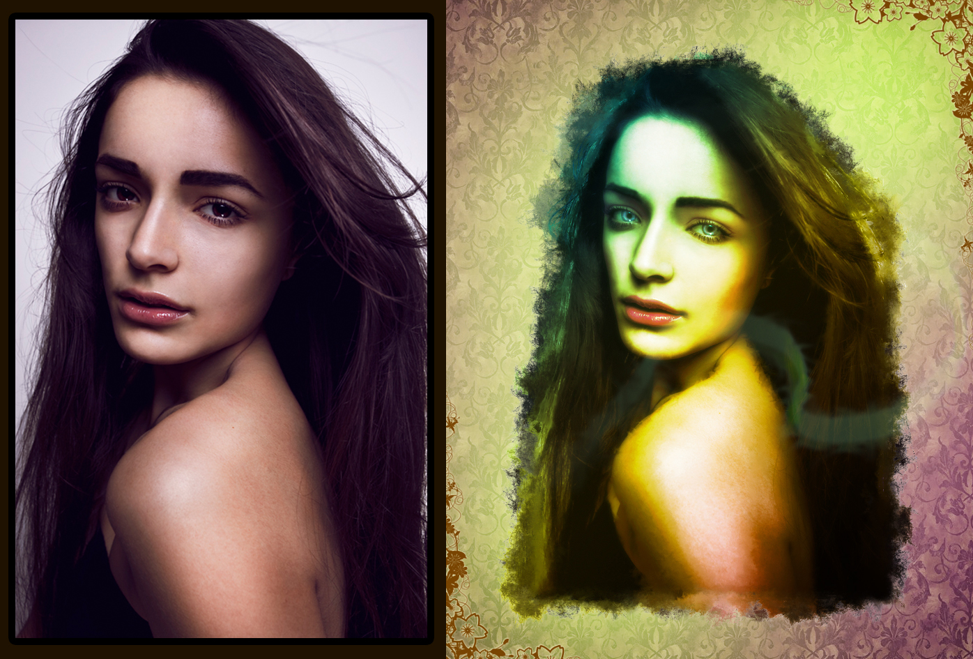 Коллаж "Нежность"