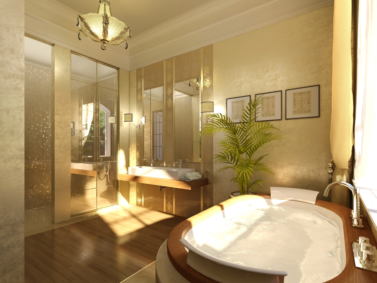 Дом "Центр"_Ванная комната